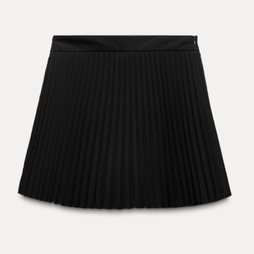 Pleated Skort